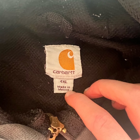 Carhartt Men’s Zip-Up Sweatshirt/Jacket (Size 4XL) - Picture 9 of 10